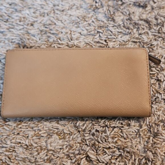 Michael Kors Jet Set Saffiano Leather Wallet Beige - Picture 5 of 5